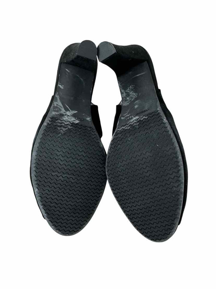 Shoe Size 11 Black Suede Pumps