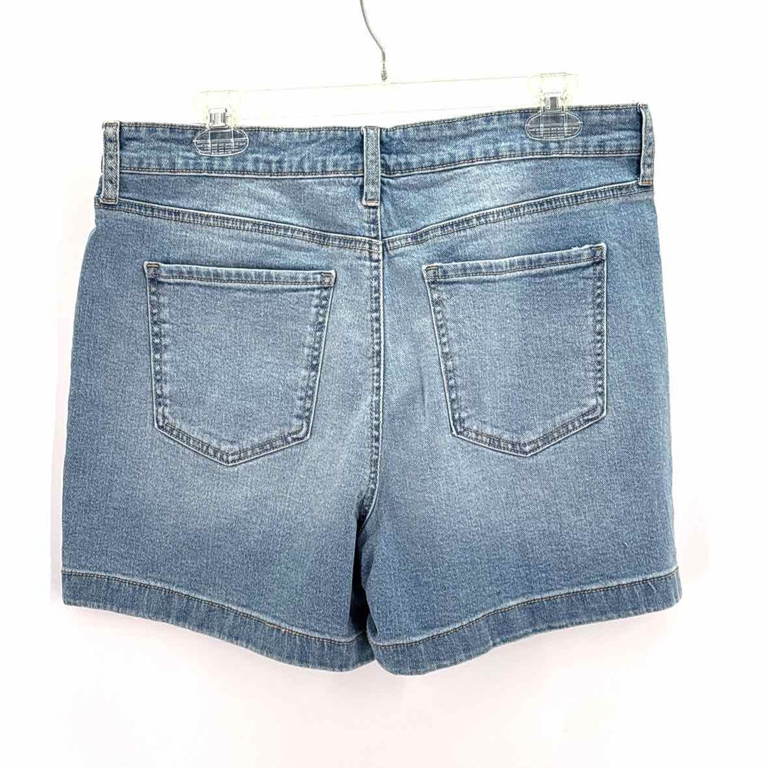 Size 12 WONDERLY Blue Denim Shorts