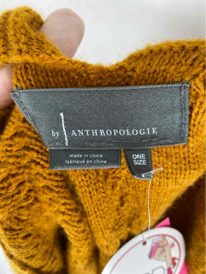 Size One Size Anthropologie Tan Knit Sweater