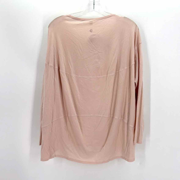 Size L Lululemon Peach Shirt