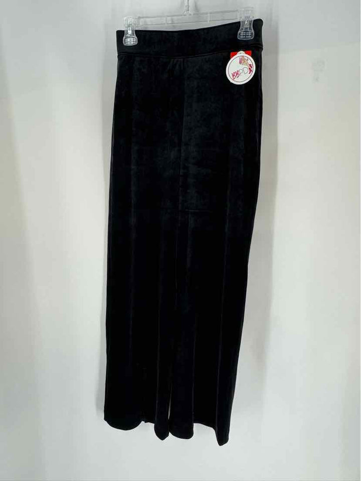 Size M SPANX Black Velour Pants