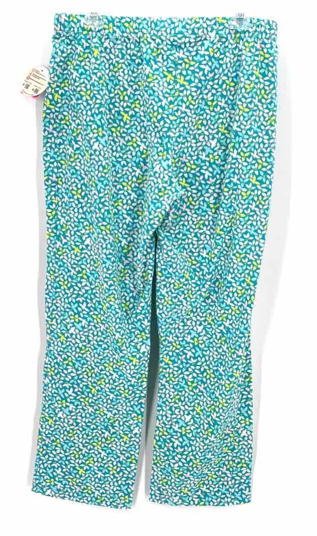 Size M LAND END Teal Pajamas