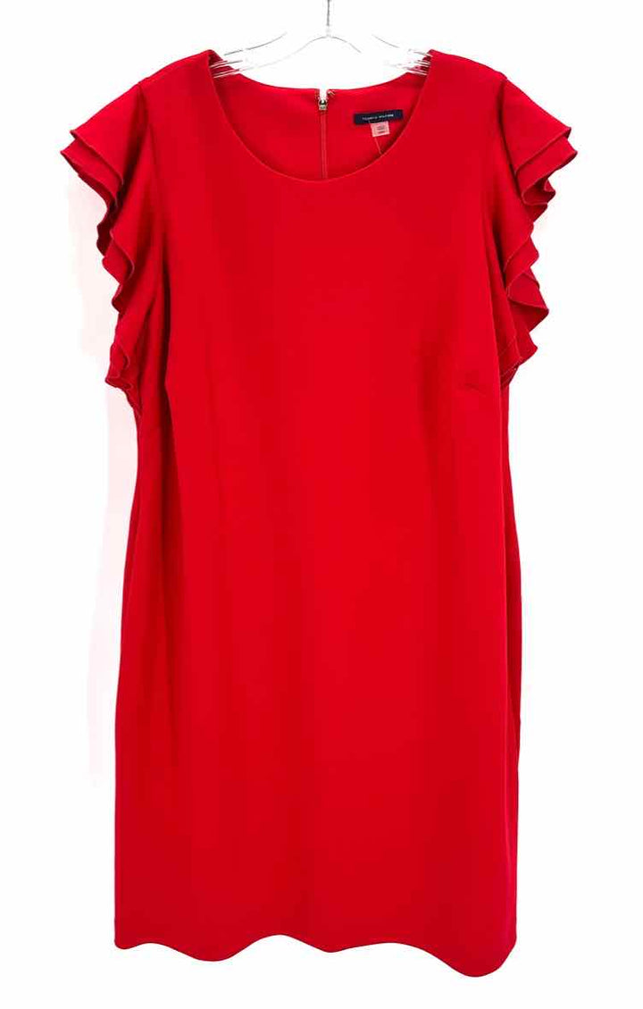 Size 22W TOMMY HILFIGER Red Dress