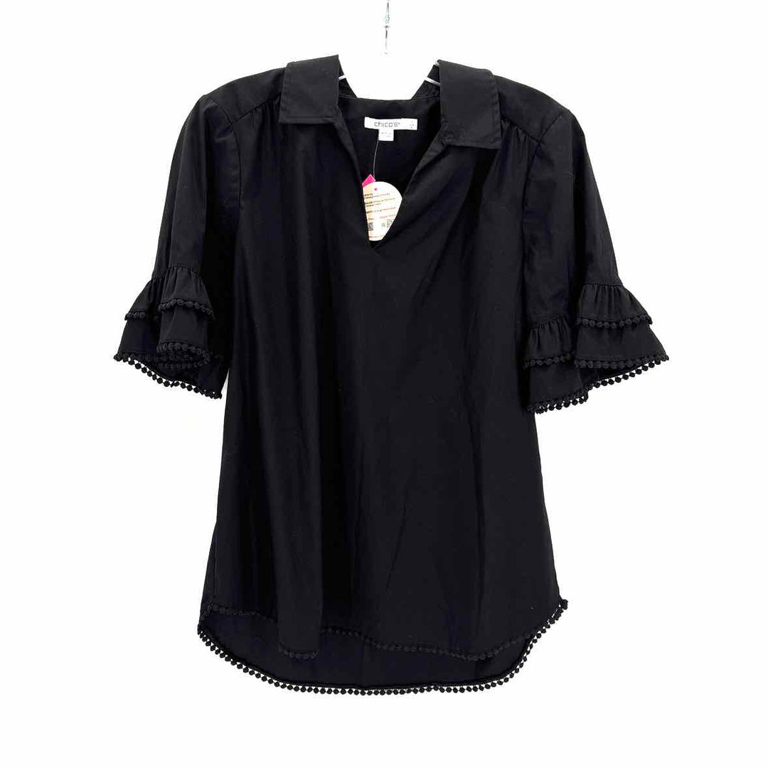 Size M Chico's Black Shirt
