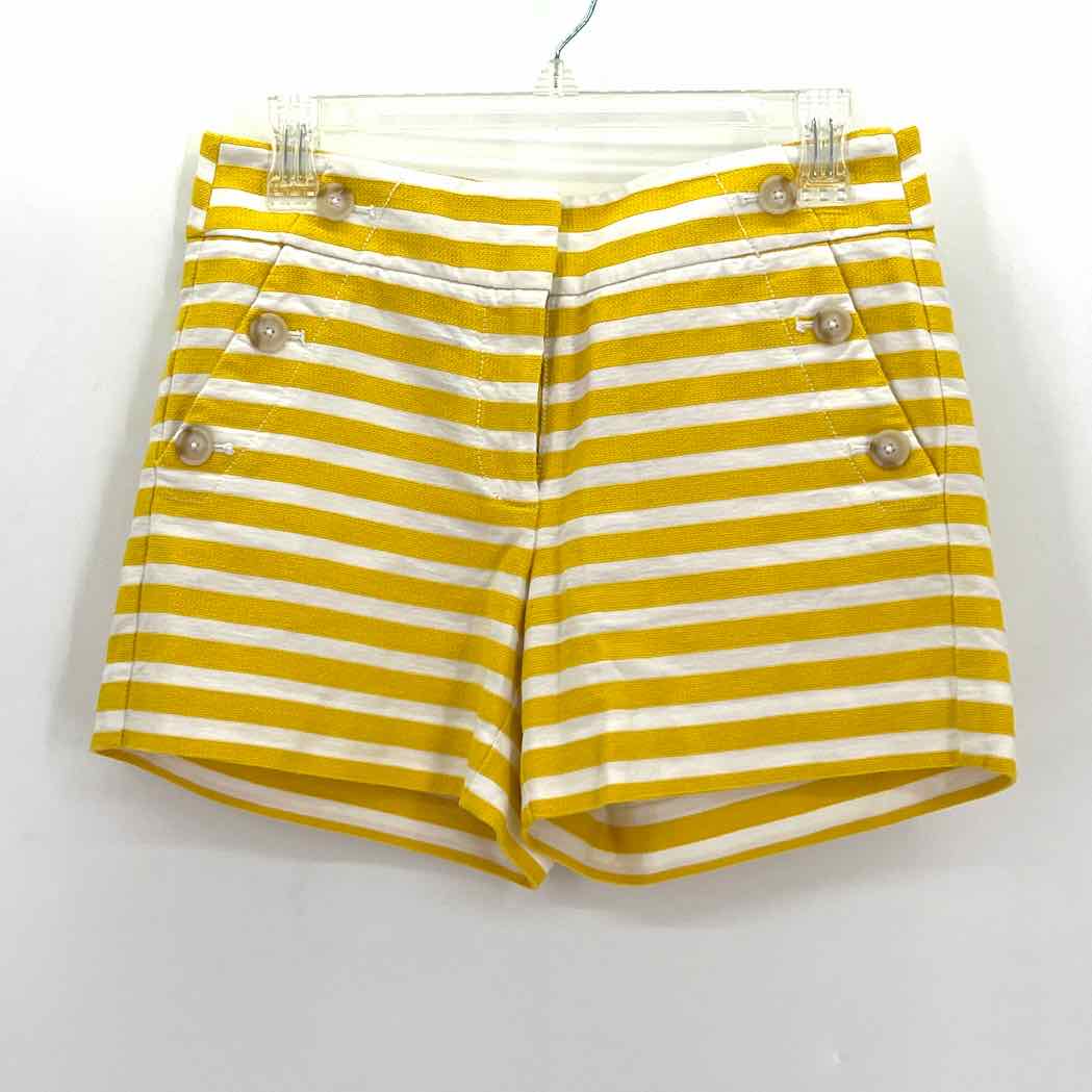 Size 2 LOFT Yellow Shorts
