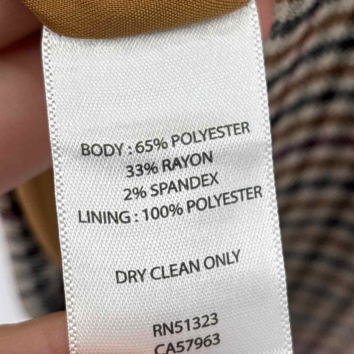 Size XL HALOGEN Multi-Color Knit Jacket