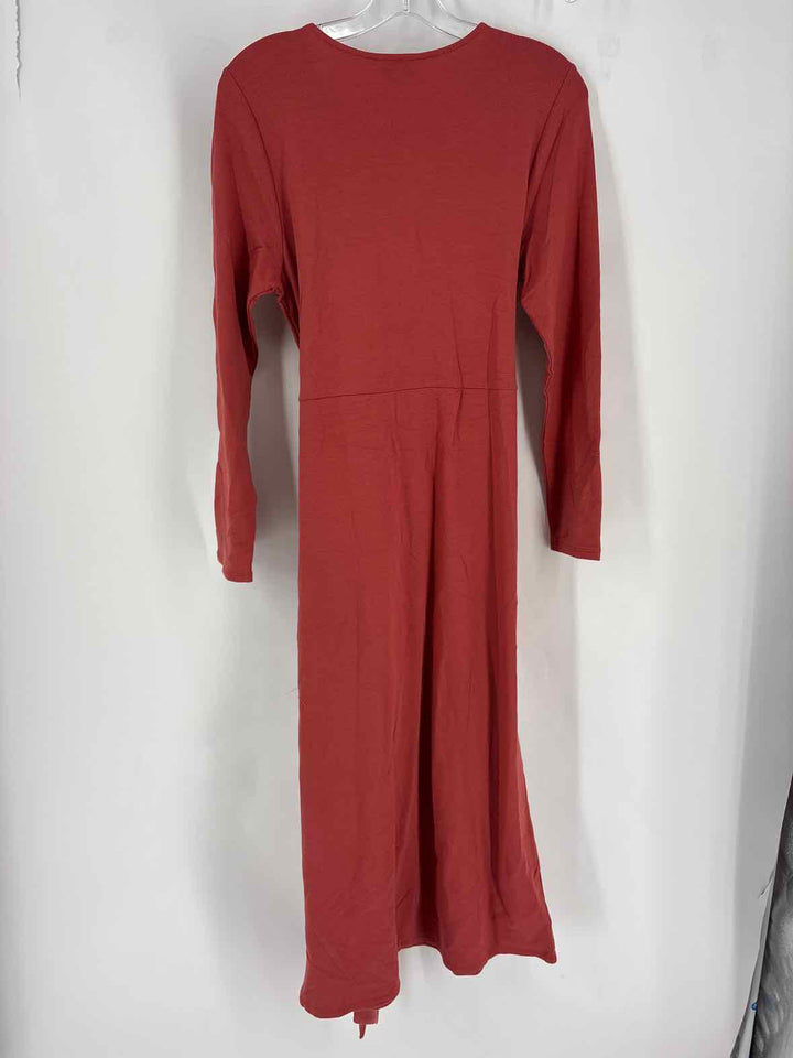 Size M J JILL Orange Dress