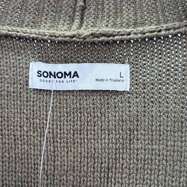 Size L SONOMA Olive Sweater