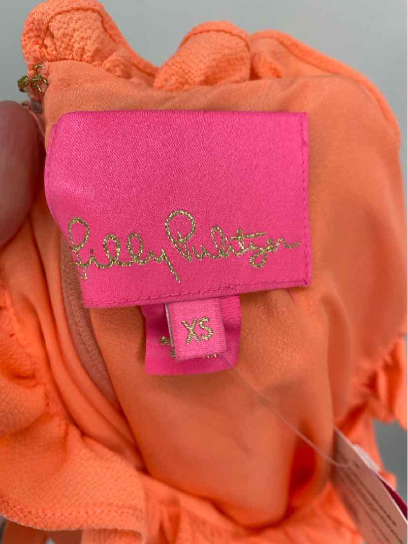 Size XS Lilly Pulitzer Orange Dress