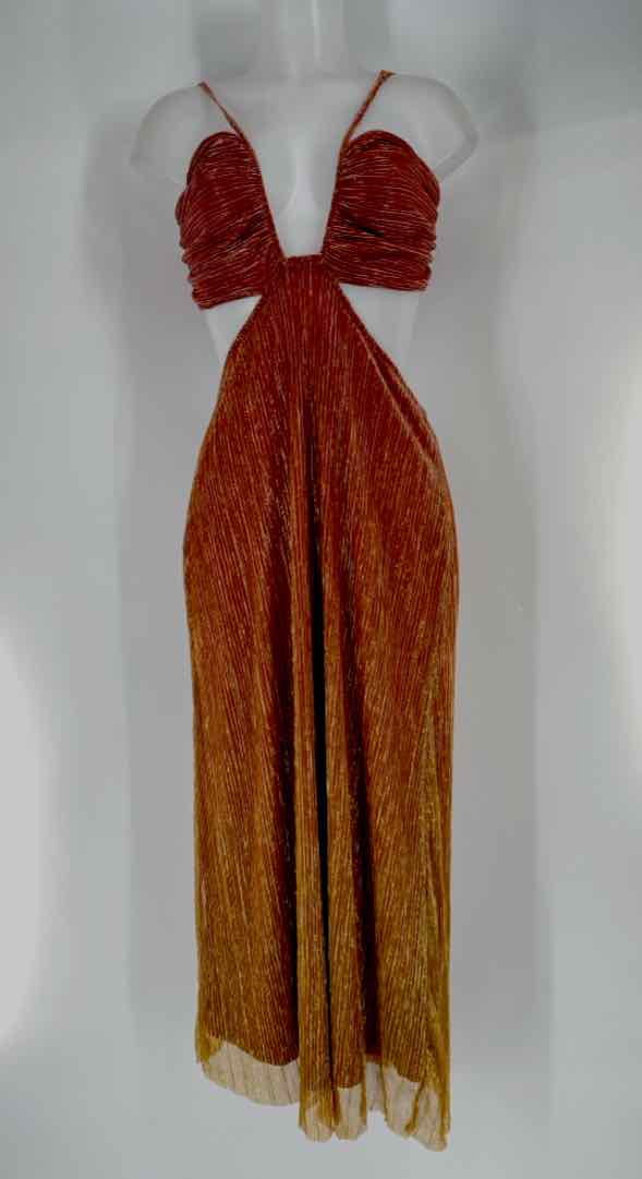 Size L Gold Dress