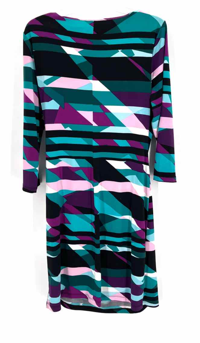 Size L Calvin Klein Multi-Color Dress
