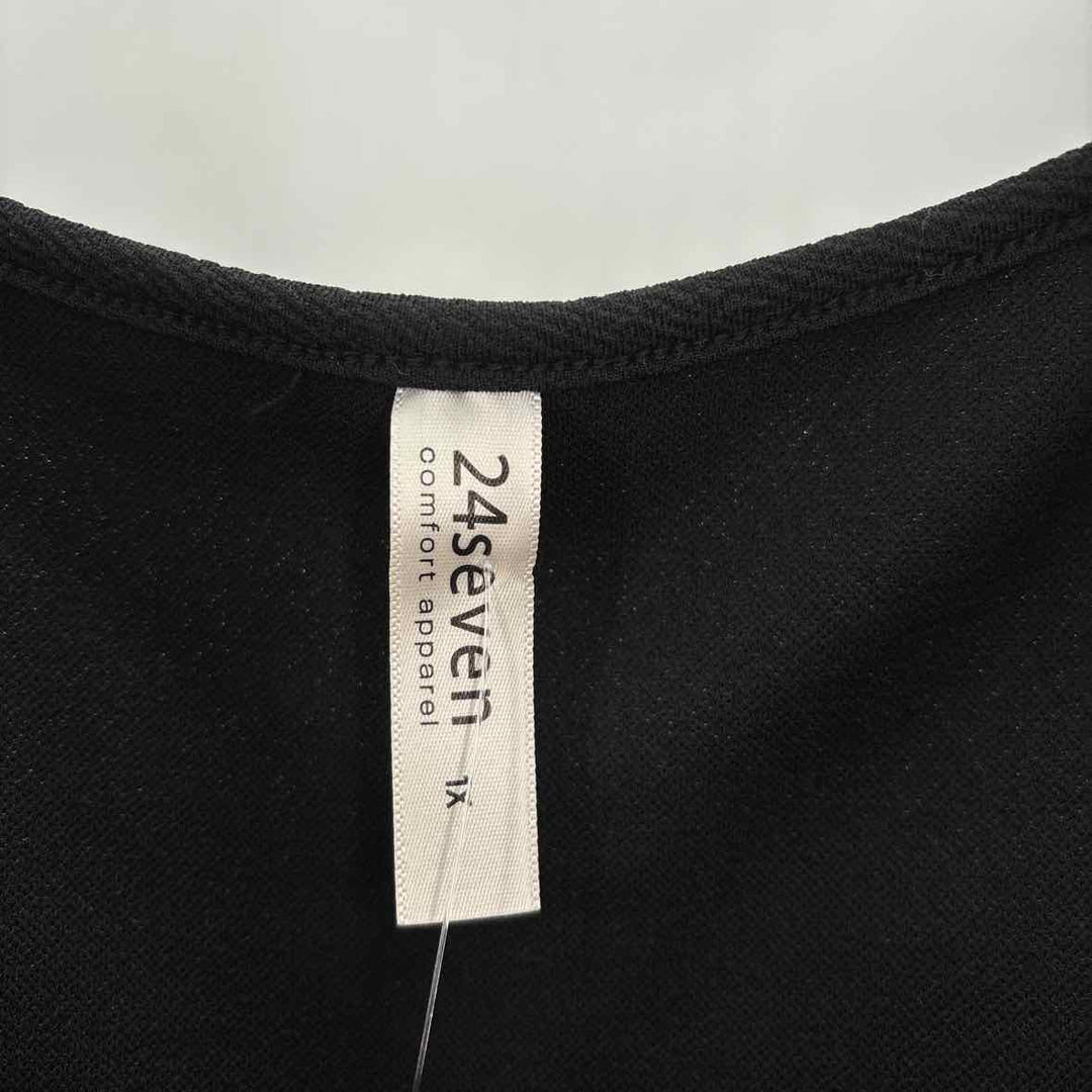 Size 1X Black Dress