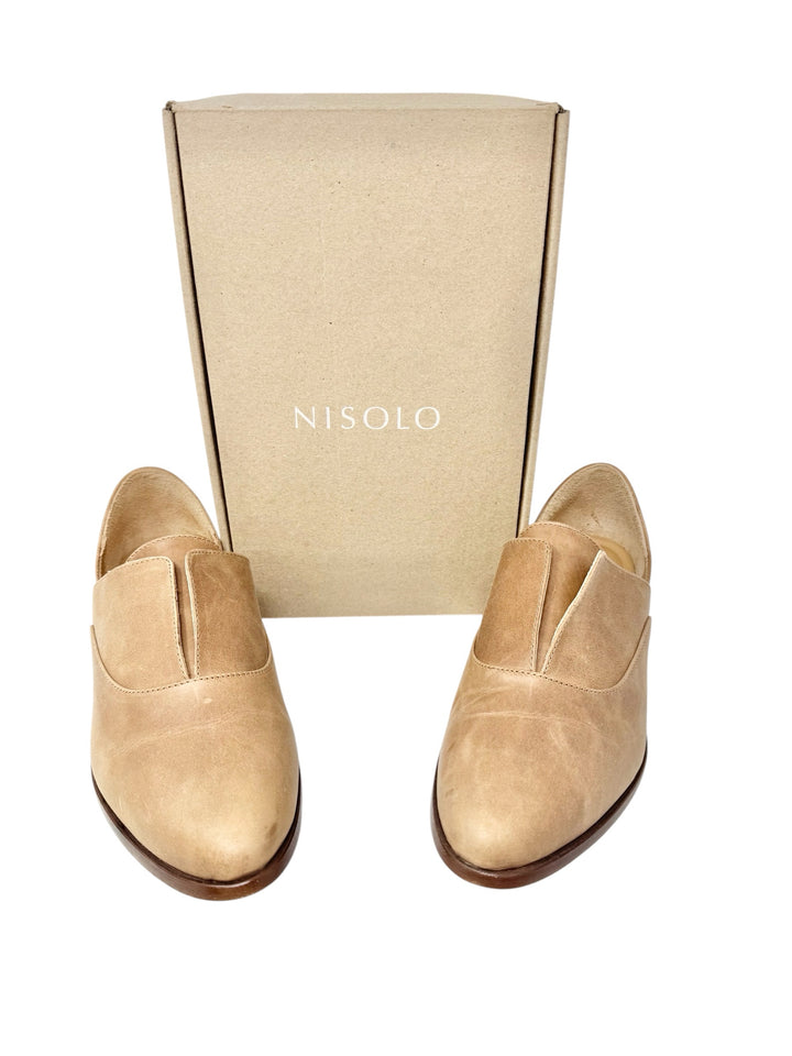 Shoe Size 10 Tan Leather Loafers