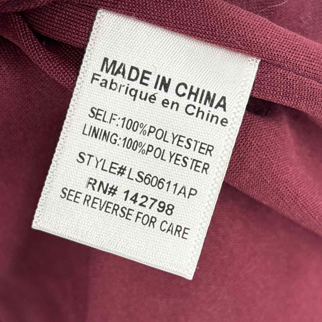 Size 1X Burgundy Skirt