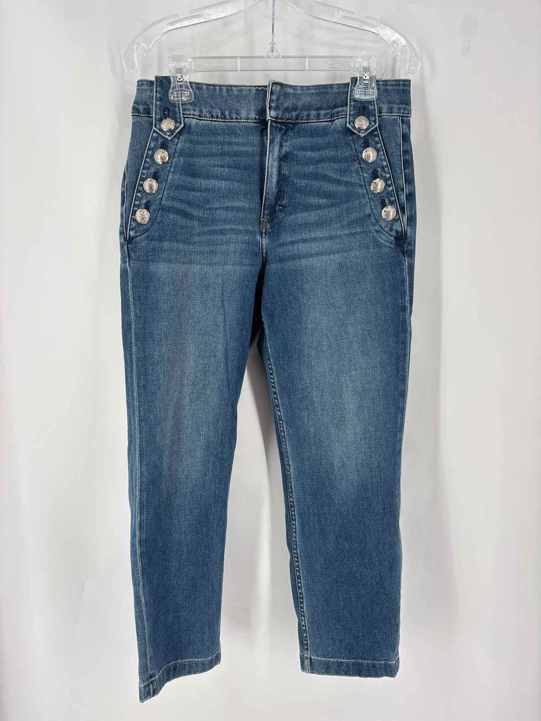 Size 10 White House Black Market Denim Pants