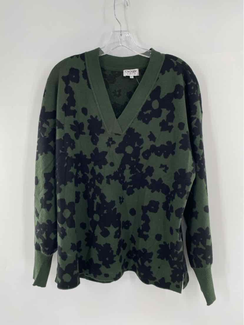 Size L CROSBY Green Sweater