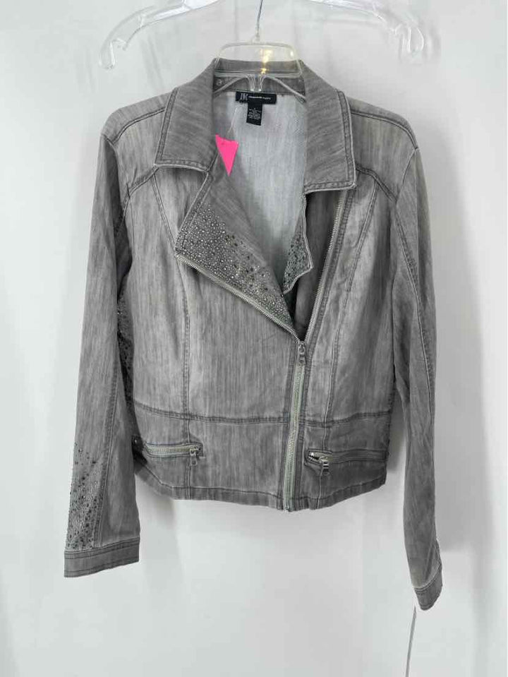 Size L INC Gray Jacket