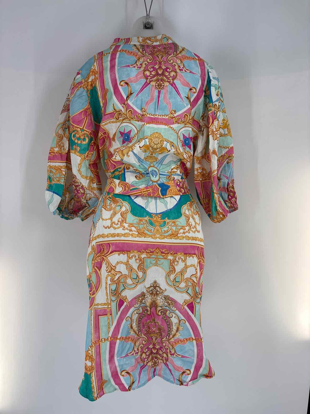 Size XL Multi-Color Linen Dress
