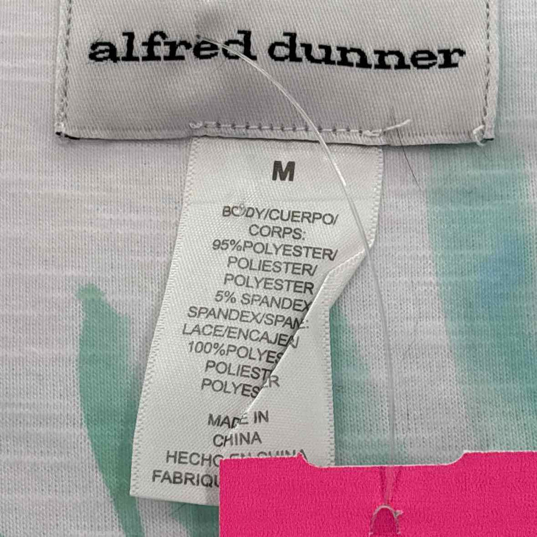 Size M ALFRED DUNNER Multi-Color Lace Shirt