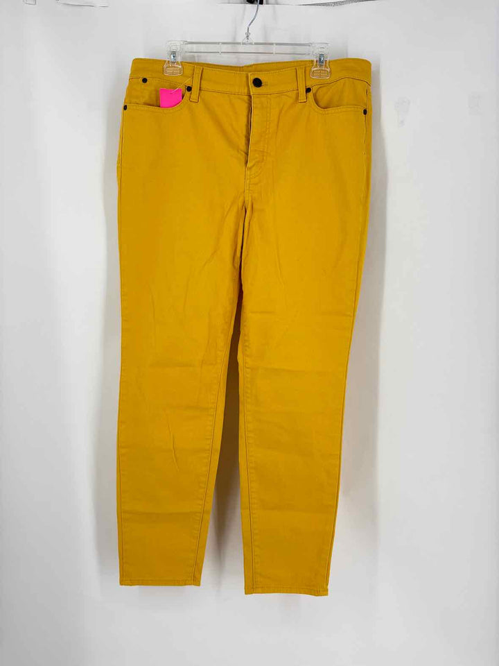 Size 12 Talbots Mustard Pants