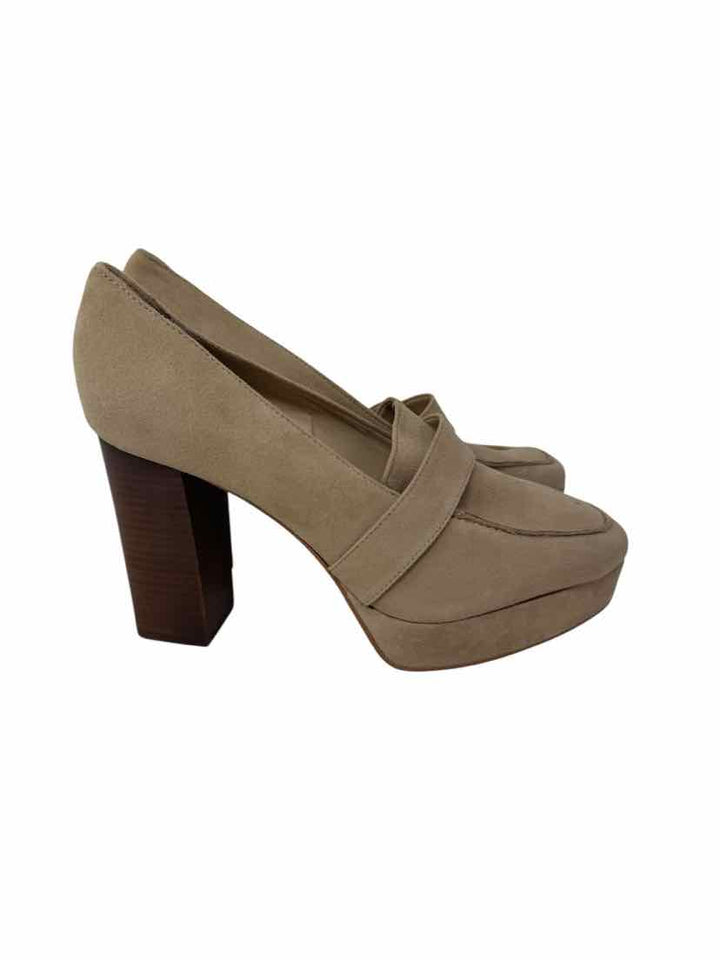 Shoe Size 8.5 Vince Camuto Tan Suede Pumps
