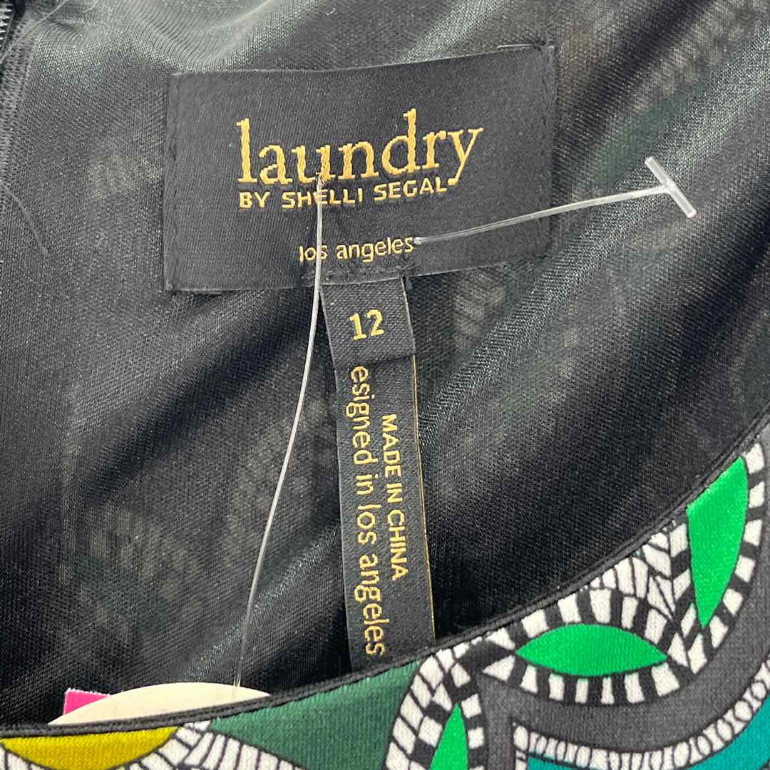 Size 12 LAUNDRY Black Dress