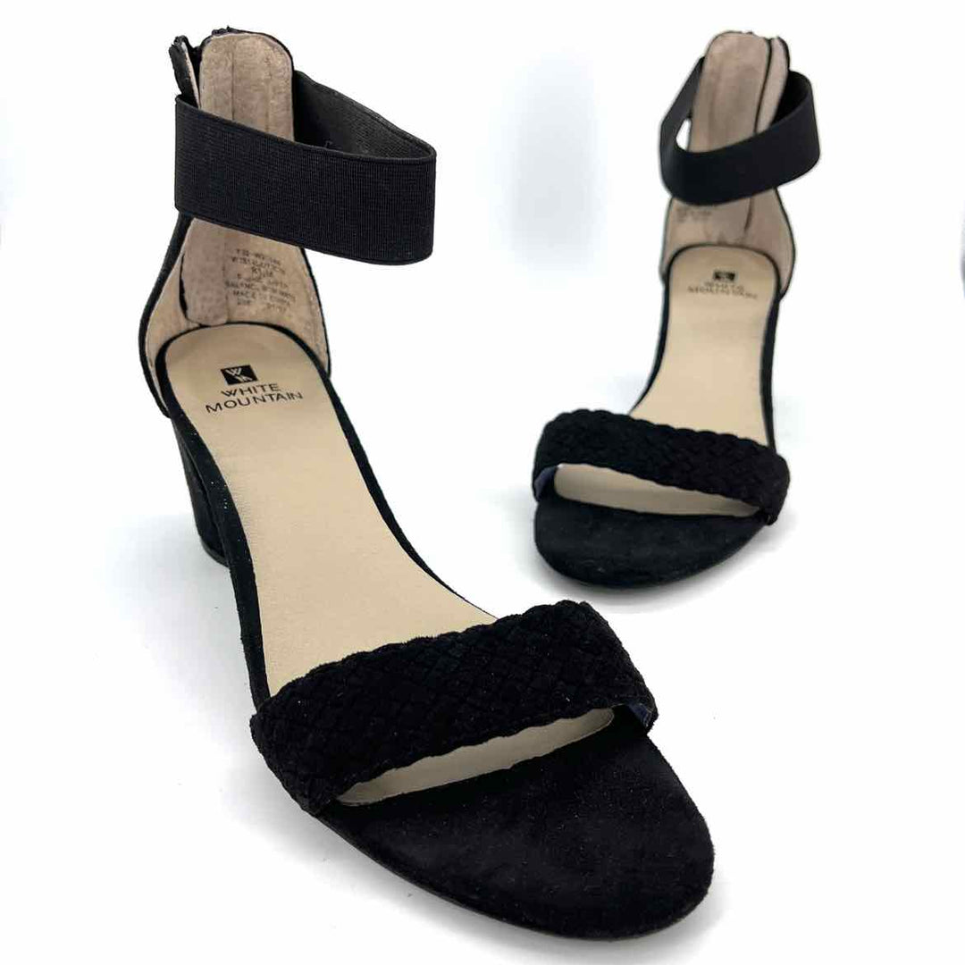 Shoe Size 8.5 WHITE MOUNTAIN Black Sandals