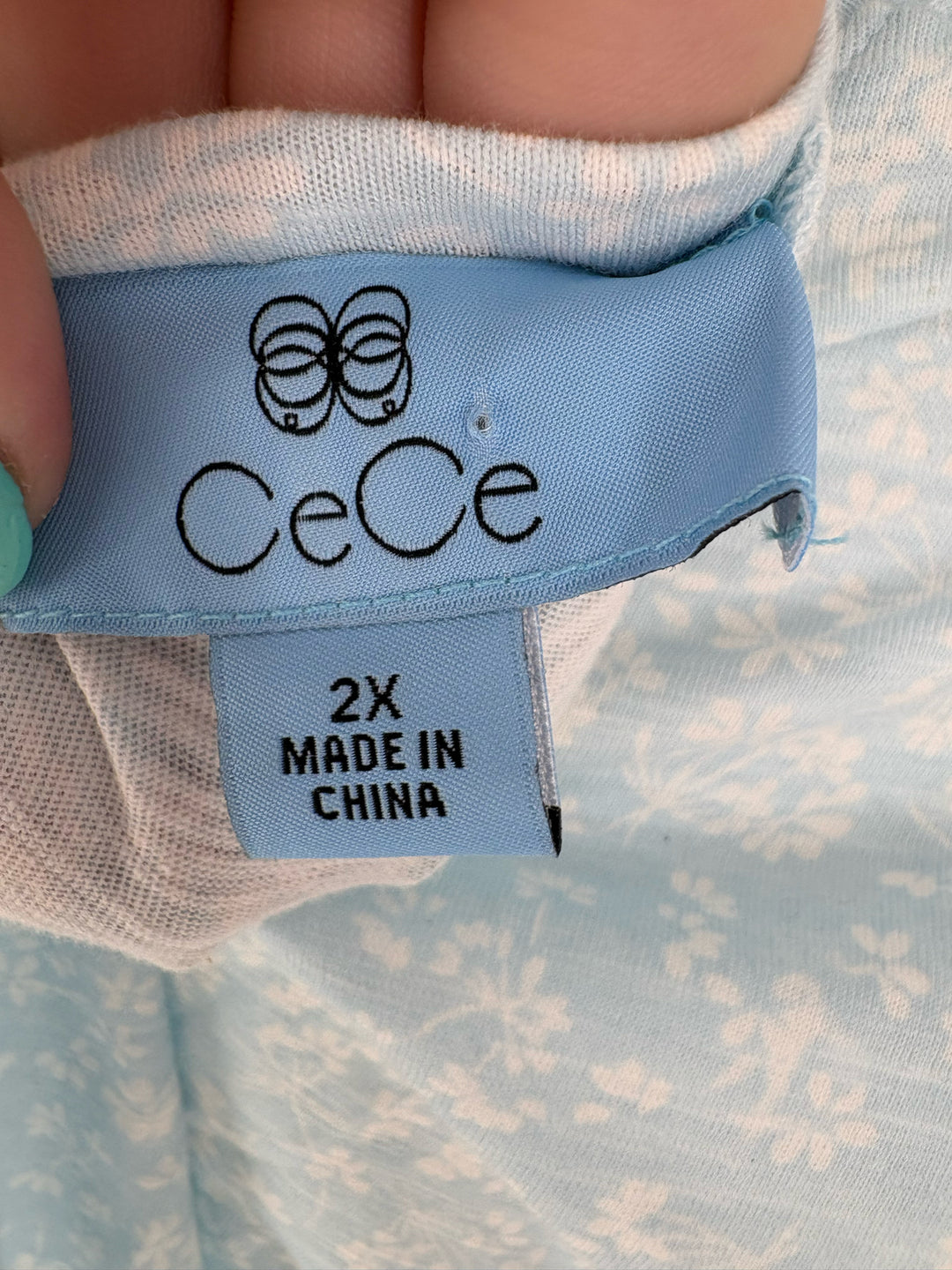 Size 20 CECE Teal Dress