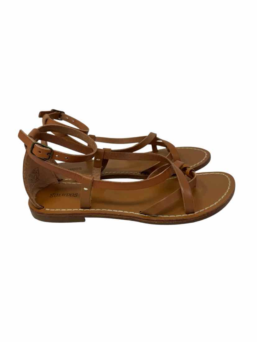 Shoe Size 6 SOLUDOS Brown Sandals