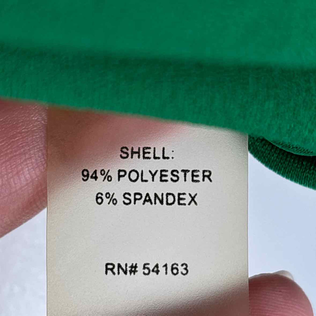 Size 4 Calvin Klein Green Dress