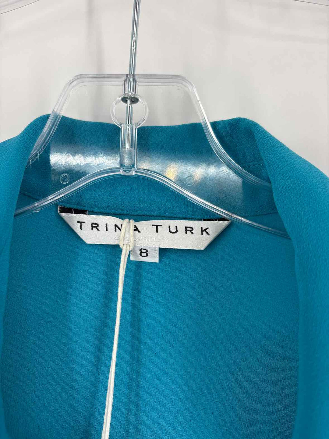 Size 8 TRINA TURK Teal Dress