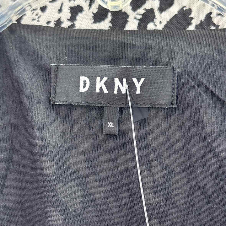 Size XL DKNY Multi-Color Knit Jacket