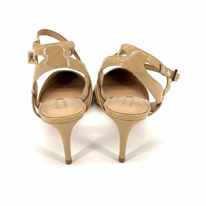 Shoe Size 11 ANTONIO MELANI Tan Leather Pumps