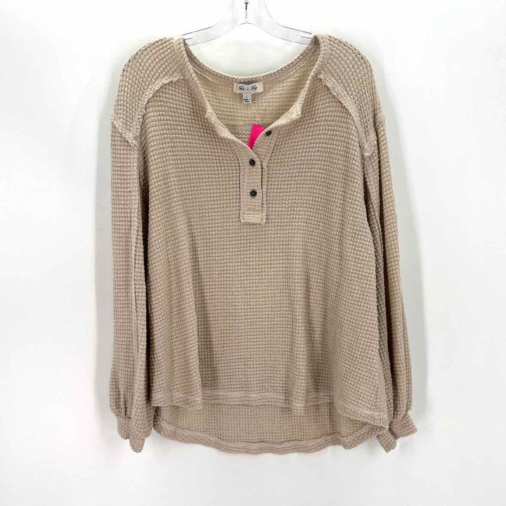 Size L Tan Shirt