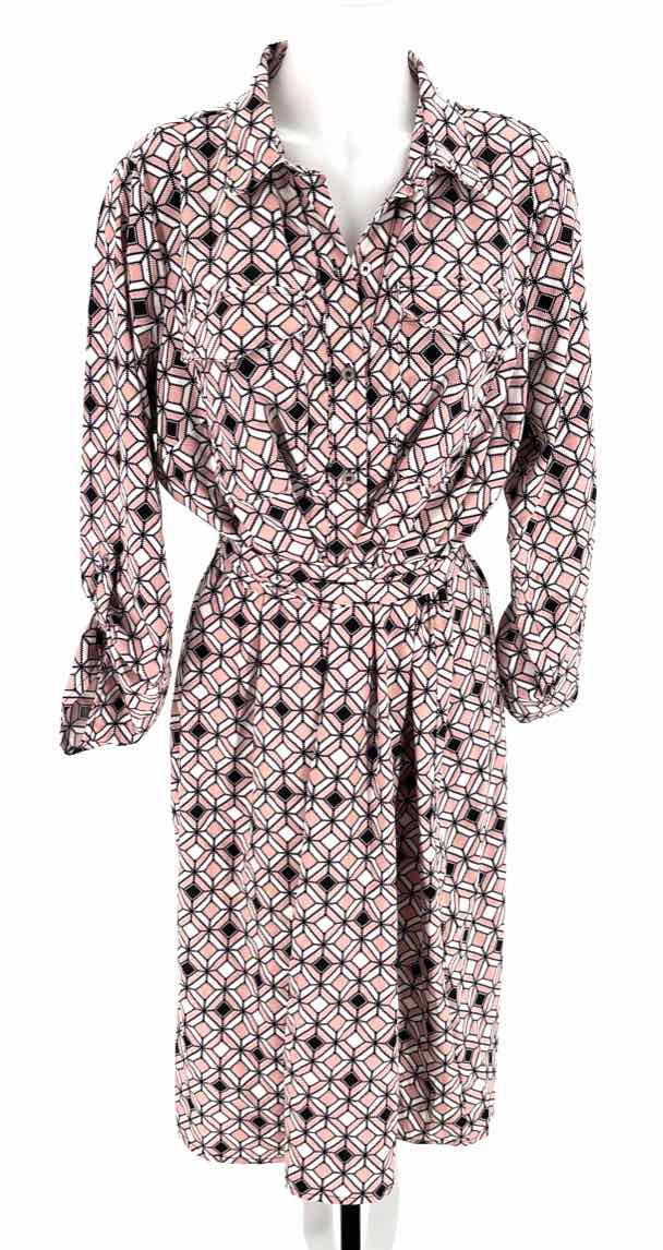 Size 1X NY COLLECTION White Dress