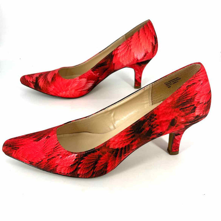 Shoe Size 9 Karen Scott Red Pumps