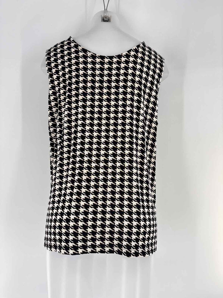 Size XL Chico's Black Print Shirt