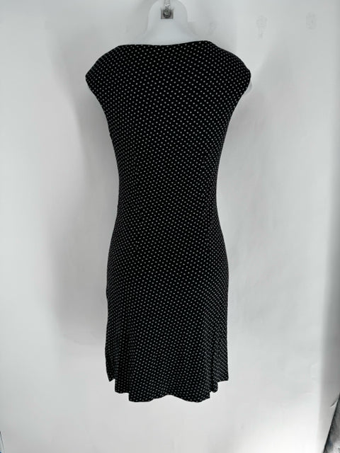 Size M Ann Taylor Black Cotton Dress