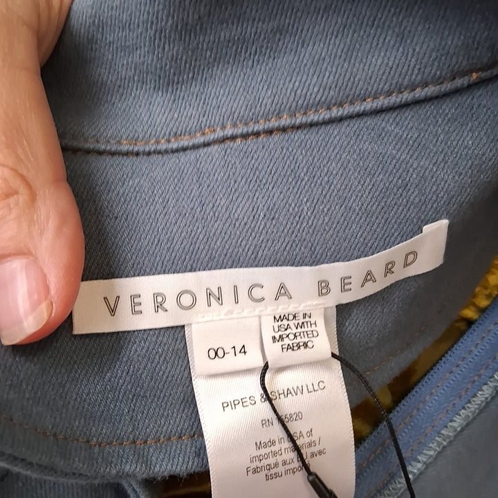 Size S VERONICA BEARD Blue Shirt