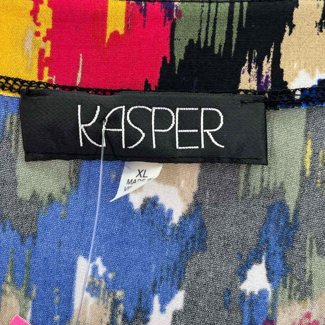 Size XL KASPER Multi-Color Shirt