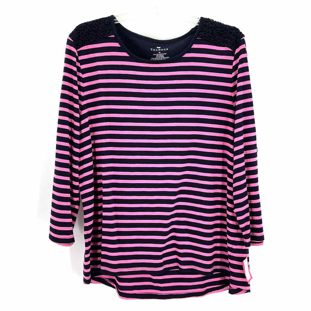 Size XL Talbots Navy Shirt