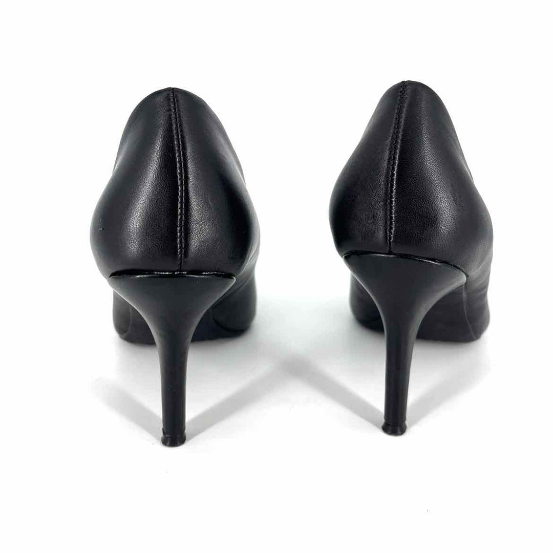 Shoe Size 8 THE LIMITED Black Leather Pumps