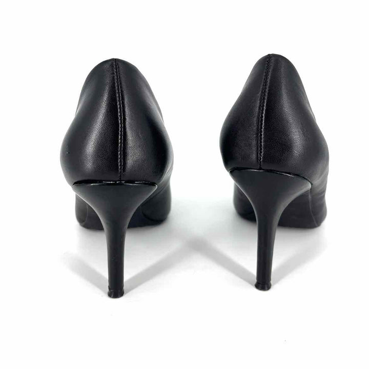 Shoe Size 8 THE LIMITED Black Leather Pumps