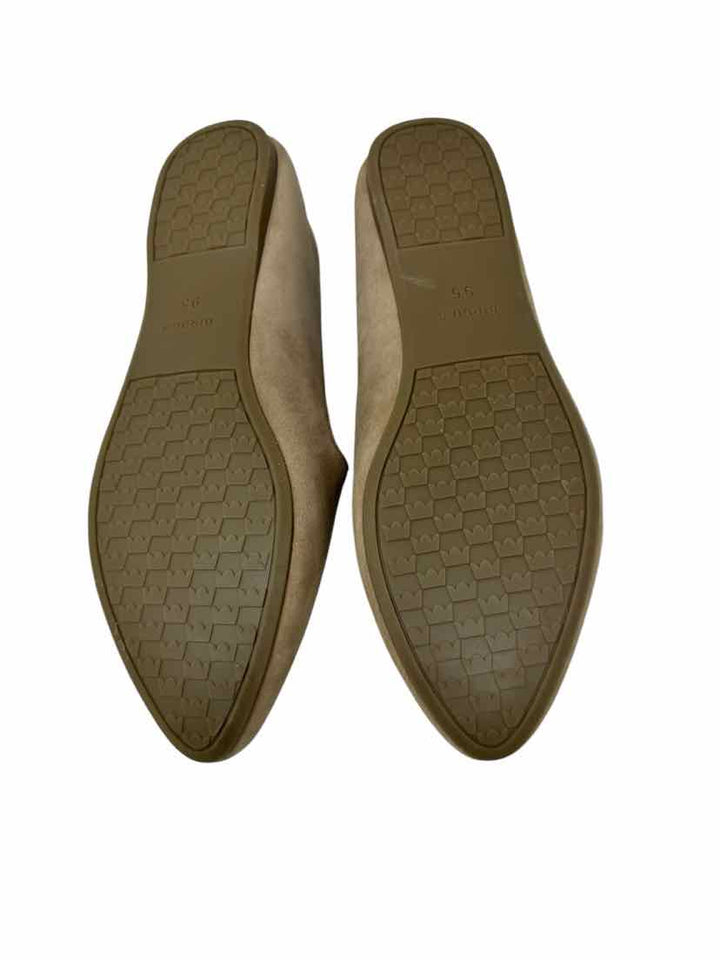 Shoe Size 9.5 ALL BIRDS Tan Suede Flats