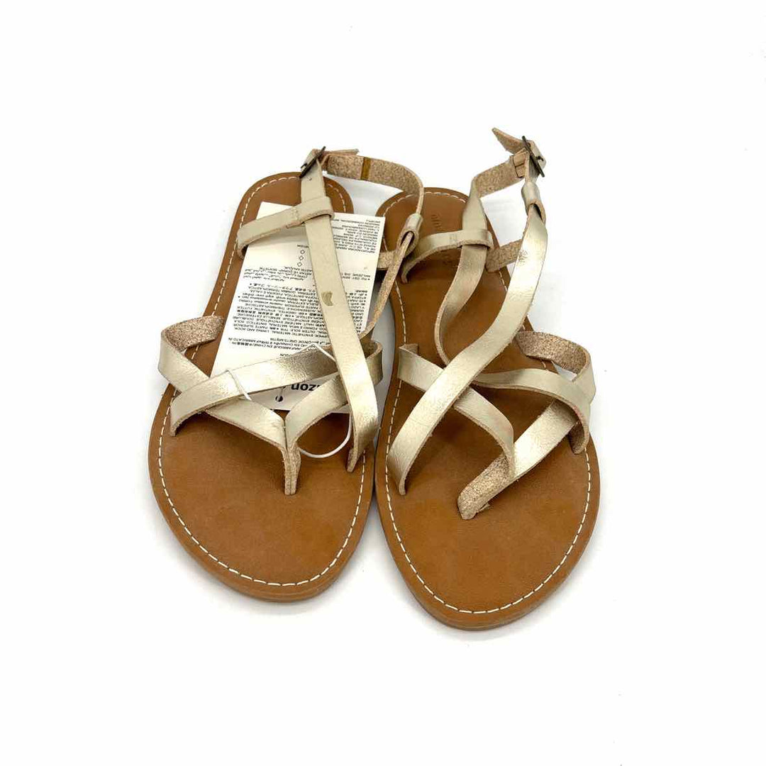 Shoe Size 6 Gold Sandals
