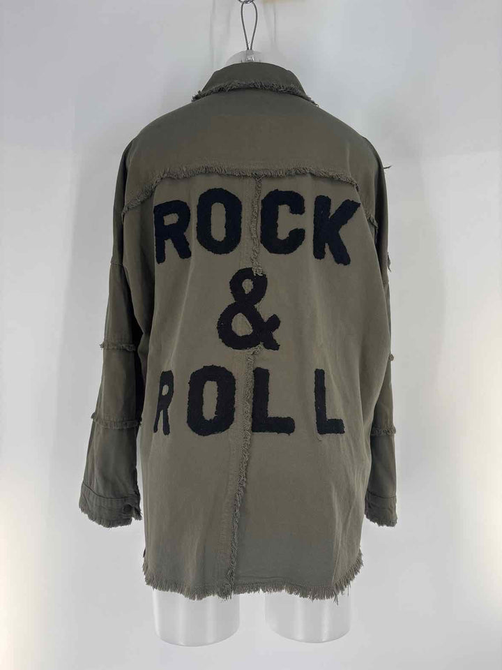 Size M ELAN Olive Jacket