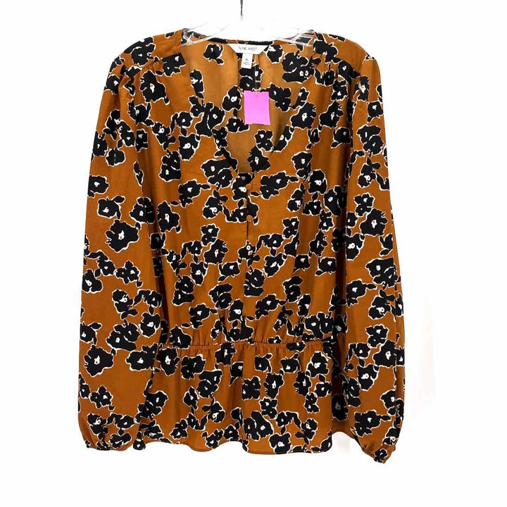 Size XL Nine West Brown Shirt