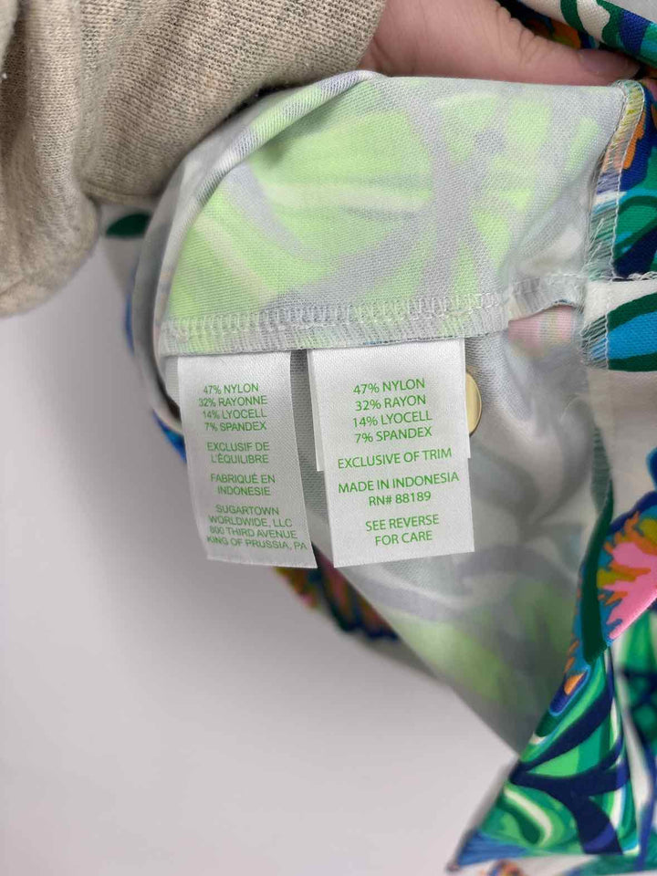 Size L Lilly Pulitzer White Dress