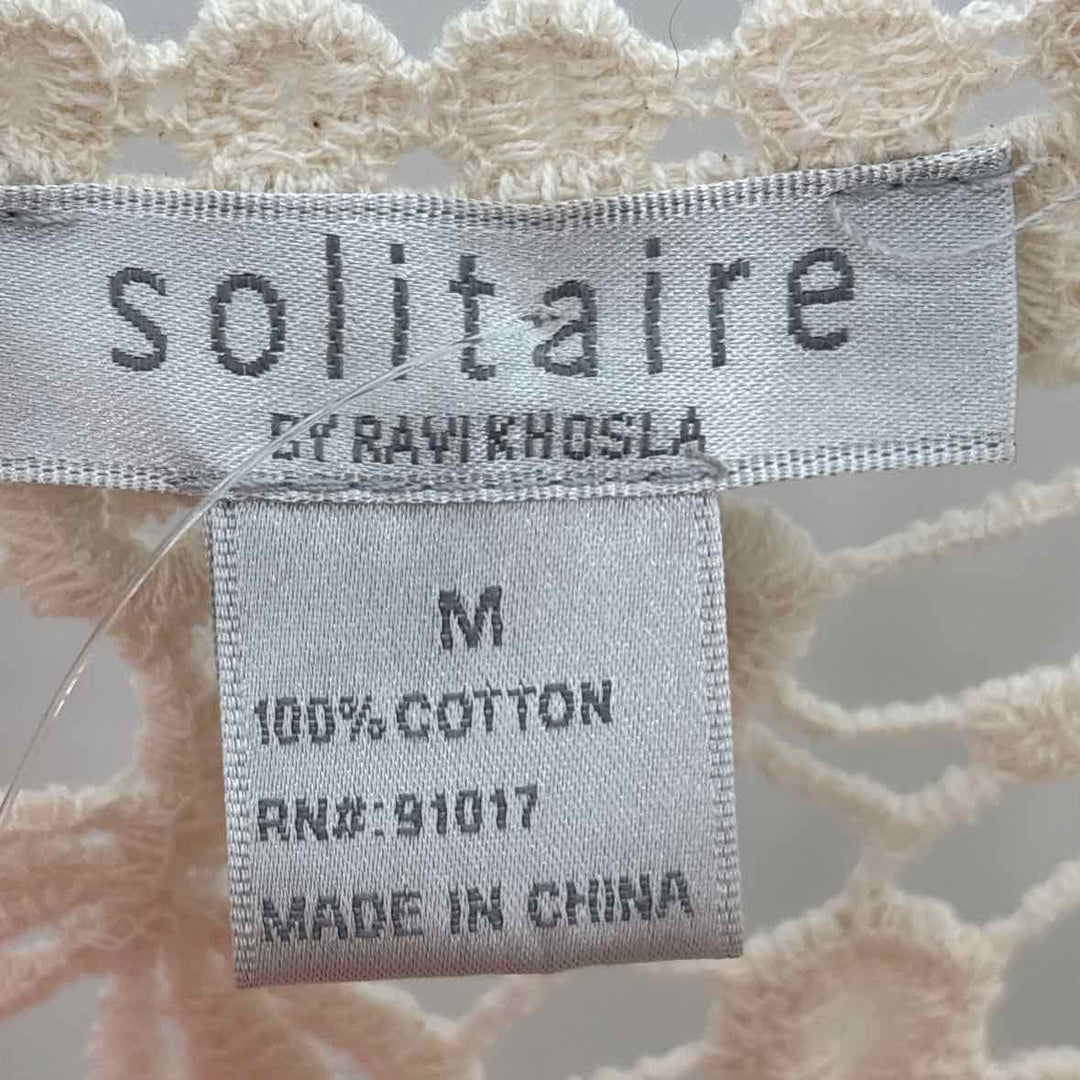 Size M SOLITAIRE Ivory Dress