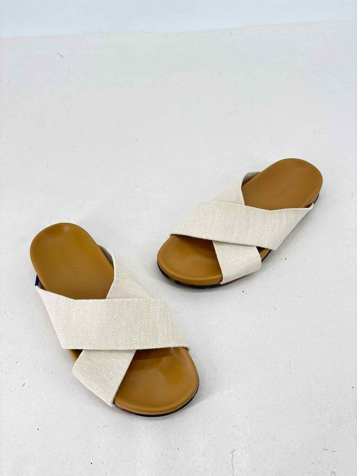 Shoe Size 8 ROTHY'S Ivory Sandals